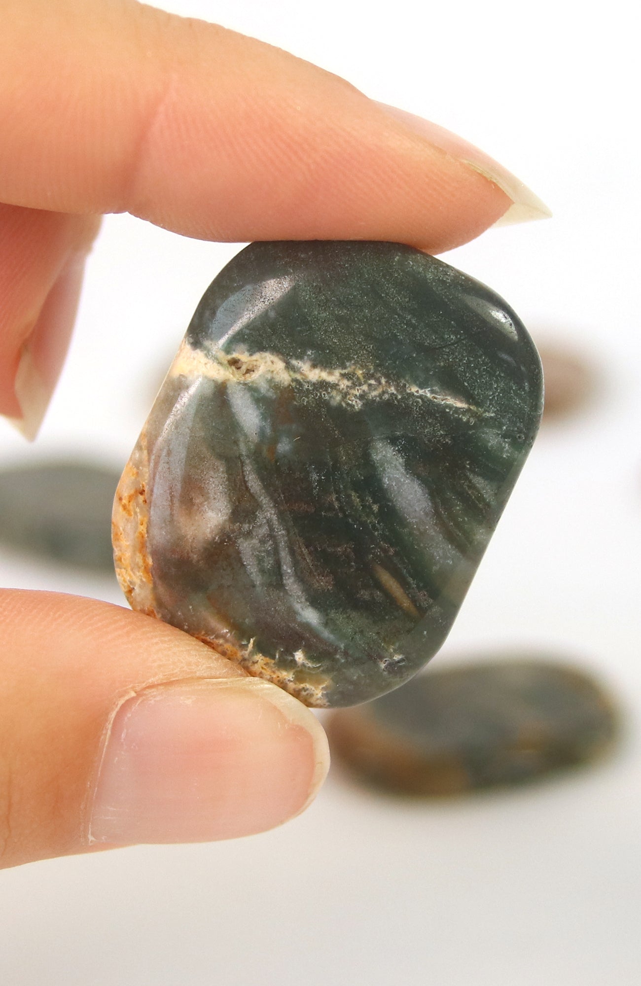 Bahia Jasper Flat Stones